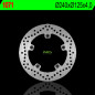 NG TARCZA HAMULCOWA PRZÓD/TYŁ APRILIA/GILERA/PIAGGIO (240X125X4) (5X6,5MM) NG TARCZA HAMULCOWA PRZÓD/TYŁ APRILIA/GILERA/PIAGGIO (240X125X4) (5X6,5MM)