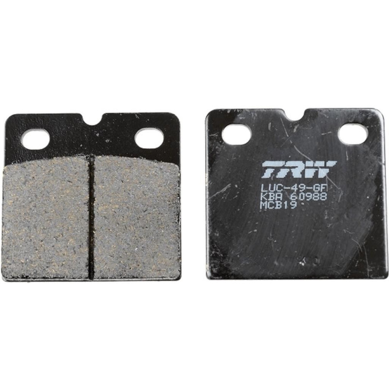 TRW ZF KLOCKI HAMULCOWE KH18 ORGANIC BMW R 80 GS / RT K1 / K 100 LT / RS 80-92, TRIUMPH BONNEVILLE 87-, PRZÓD/TYŁ TRW ZF KLOCKI HAMULCOWE KH18 ORGANIC BMW R 80 GS / RT K1 / K 100 LT / RS 80-92, TRIUMPH BONNEVILLE 87-, PRZÓD/TYŁ