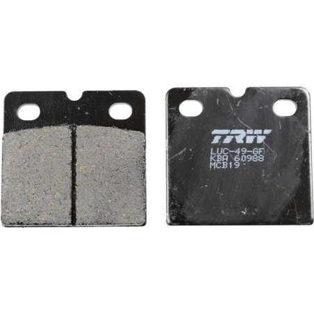 TRW ZF KLOCKI HAMULCOWE KH18 ORGANIC BMW R 80 GS / RT K1 / K 100 LT / RS 80-92, TRIUMPH BONNEVILLE 87-, PRZÓD/TYŁ