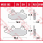 TRW ZF KLOCKI HAMULCOWE KH135 KH214 SINTER STREET APRILIA SX 125 18-, HONDA NSR 150 02-, KAWASAKI KLX 125 10-13 TRW ZF KLOCKI HAMULCOWE KH135 KH214 SINTER STREET APRILIA SX 125 18-, HONDA NSR 150 02-, KAWASAKI KLX 125 10-13