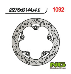 NG TARCZA HAMULCOWA PRZÓD HONDA CBF 250 '04-'09, CBR 125R '12-'17 (276X144X4) (5X10,5MM)