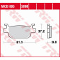 TRW ZF KLOCKI HAMULCOWE KH415 SINTER HONDA SILVER WING 125 07-13, TYŁ TRW ZF KLOCKI HAMULCOWE KH415 SINTER HONDA SILVER WING 125 07-13, TYŁ