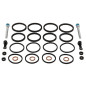 ALL BALLS ZESTAW NAPRAWCZY ZACISKU HAMULCOWEGO PRZÓD Suzuki GSX1300 B-KING 08-09, GSX-8R 23-24, GSX-8S 24, GSXS750 18-23