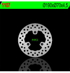 NG TARCZA HAMULCOWA TYŁ APRILIA 125/200/250/300/500 ATLANTIC (190X70X4,5) (3X8,5MM)