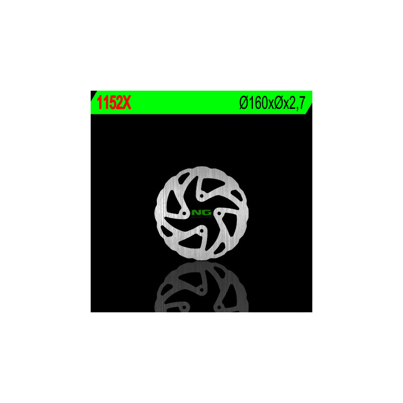 NG TARCZA HAMULCOWA TYŁ BETA 125/200/250/290/300 TRIAL (160X-X2,5) WAVE NG TARCZA HAMULCOWA TYŁ BETA 125/200/250/290/300 TRIAL (160X-X2,5) WAVE