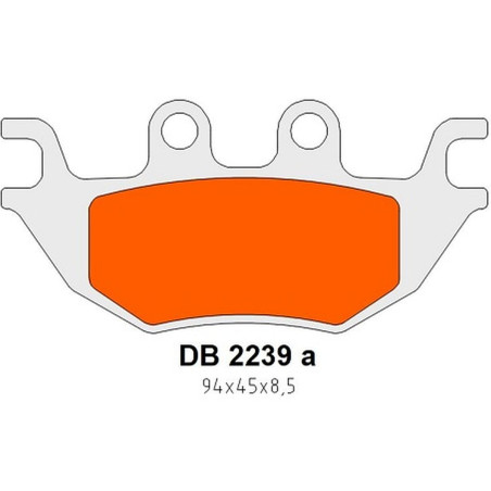 DELTA BRAKING KLOCKI HAMULCOWE KH686 TYŁ PRAWY/LEWY KAWASAKI KAF MULE 820 '15-'18, KAF MULE 1000 '16-'18