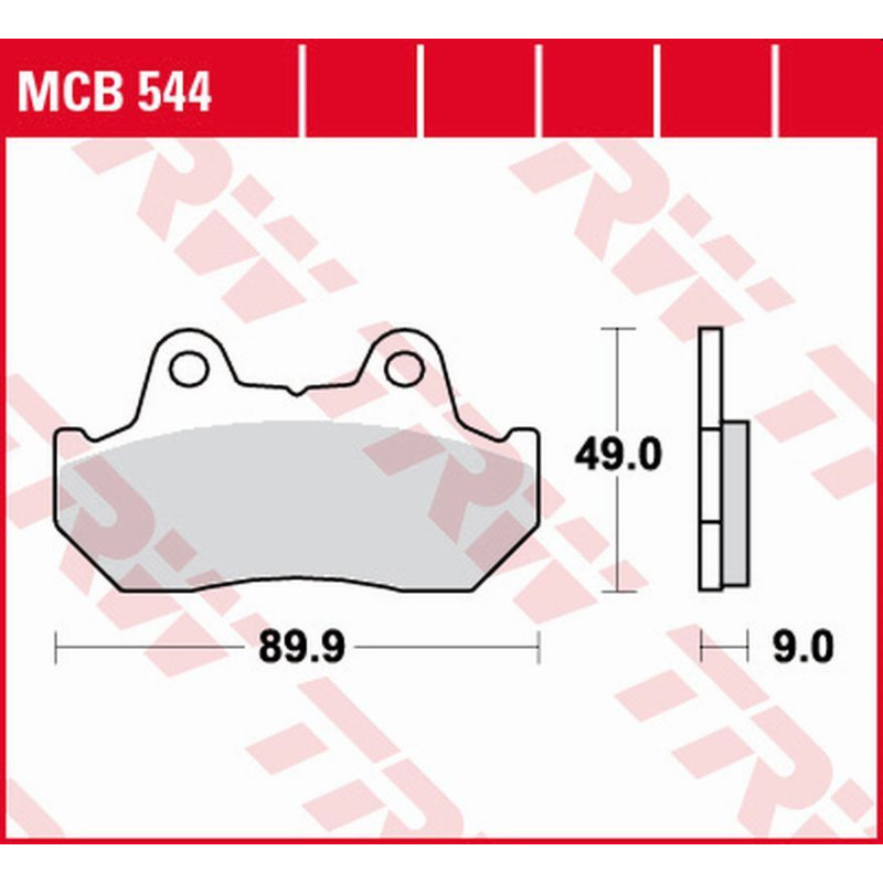 TRW ZF KLOCKI HAMULCOWE KH069 KH069/2/3 ORGANIC HONDA CBX 125F '84-'88, CN 250 HELIX '86-'99, NSR 250/400R '85-'86 TRW ZF KLOCKI HAMULCOWE KH069 KH069/2/3 ORGANIC HONDA CBX 125F '84-'88, CN 250 HELIX '86-'99, NSR 250/400R '85-'86