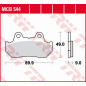 TRW ZF KLOCKI HAMULCOWE KH069 KH069/2/3 ORGANIC HONDA CBX 125F '84-'88, CN 250 HELIX '86-'99, NSR 250/400R '85-'86 TRW ZF KLOCKI HAMULCOWE KH069 KH069/2/3 ORGANIC HONDA CBX 125F '84-'88, CN 250 HELIX '86-'99, NSR 250/400R '85-'86