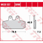 TRW ZF KLOCKI HAMULCOWE KH256 SINTER APRILIA ATLANTIC 500 '02-'05, SCARABEO 500 '02-'12, LEONARDO 250 '99-'04 TRW ZF KLOCKI HAMULCOWE KH256 SINTER APRILIA ATLANTIC 500 '02-'05, SCARABEO 500 '02-'12, LEONARDO 250 '99-'04
