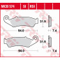 TRW ZF KLOCKI HAMULCOWE KH125 ORGANIC HONDA XLR 125R '98-'99, NX 250 '88-'95, XL 250R BAJA '88-'91, XR 250R '88-'95 TRW ZF KLOCKI HAMULCOWE KH125 ORGANIC HONDA XLR 125R '98-'99, NX 250 '88-'95, XL 250R BAJA '88-'91, XR 250R '88-'95