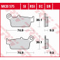 TRW ZF KLOCKI HAMULCOWE KH131 ORGANIC ECO HONDA CR 125R/250R/500R '87-'01, XR 400R '96-'03, XR 600/650L/R '93-'07 TRW ZF KLOCKI HAMULCOWE KH131 ORGANIC ECO HONDA CR 125R/250R/500R '87-'01, XR 400R '96-'03, XR 600/650L/R '93-'07