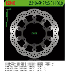 NG TARCZA HAMULCOWA PRZÓD HUSABERG FS 570 '10-'11, FS 450 '05-'08, KTM SMR 450 '04-'14, SMR 525 / 560 '05-'08 WAVE