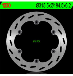 NG TARCZA HAMULCOWA TYŁ HONDA ST 1100 PANEUROPEAN '91-'01, ST 1300 '02-'15, CTX 1300 '15, GL 1500 SE '90-'98