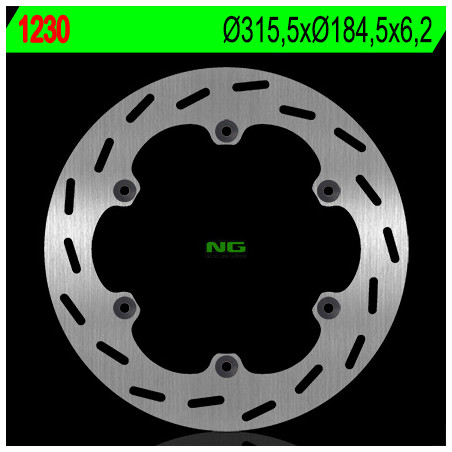 NG TARCZA HAMULCOWA TYŁ HONDA ST 1100 PANEUROPEAN '91-'01, ST 1300 '02-'15, CTX 1300 '15, GL 1500 SE '90-'98