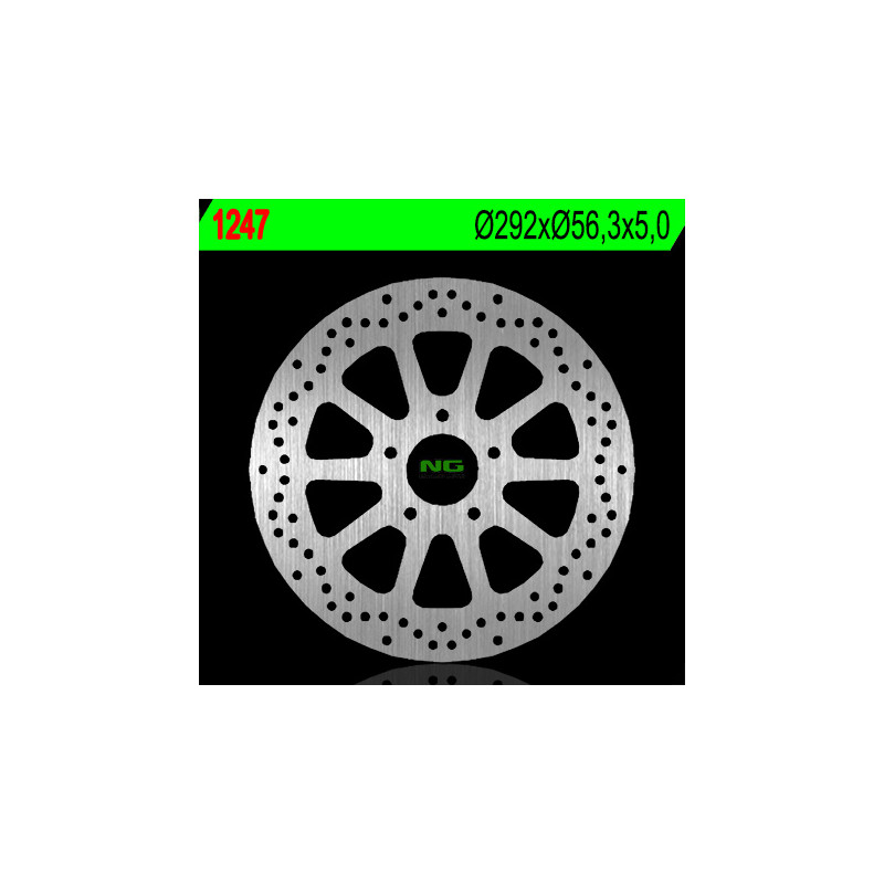 NG TARCZA HAMULCOWA TYŁ HARLEY DAVIDSON 750/883/1200/1340/1450/1584/1690 (292X56,3X5) (5X10,5MM) NG TARCZA HAMULCOWA TYŁ HARLEY DAVIDSON 750/883/1200/1340/1450/1584/1690 (292X56,3X5) (5X10,5MM)