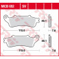 TRW ZF KLOCKI HAMULCOWE KH142 SINTER STREET HONDA ST 1100 PAN EUROPEAN '96-'02, NTV/NX 650 '88-'97 TRW ZF KLOCKI HAMULCOWE KH142 SINTER STREET HONDA ST 1100 PAN EUROPEAN '96-'02, NTV/NX 650 '88-'97
