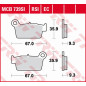 TRW ZF KLOCKI HAMULCOWE KH367 ORGANIC APRILIA RXV/SXV 450/550 '06-'15, BETA RR 125/200/250/300/350/390/400 '09