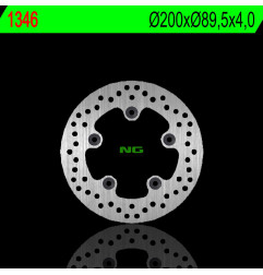 NG TARCZA HAMULCOWA TYŁ KYMCO GRAND DINK 125/300 12-15, LIKE 125/150/200 09-18 (200X89,5X4,0MM) (5X10,5MM)