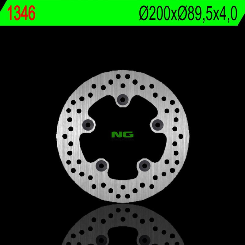 NG TARCZA HAMULCOWA TYŁ KYMCO GRAND DINK 125/300 12-15, LIKE 125/150/200 09-18 (200X89,5X4,0MM) (5X10,5MM) NG TARCZA HAMULCOWA TYŁ KYMCO GRAND DINK 125/300 12-15, LIKE 125/150/200 09-18 (200X89,5X4,0MM) (5X10,5MM)