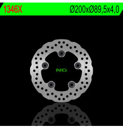 NG TARCZA HAMULCOWA TYŁ KYMCO GRAND DINK 125/300 12-15, LIKE 125/150/200 09-18 (200X89,5X4,0MM) (5X10,5MM) WAVE