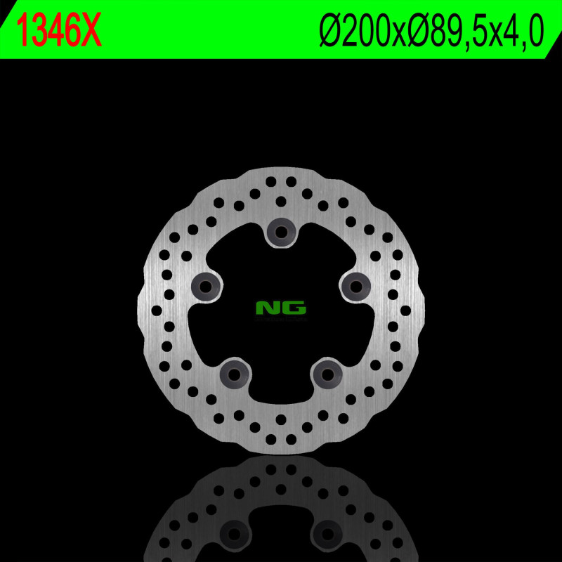 NG TARCZA HAMULCOWA TYŁ KYMCO GRAND DINK 125/300 12-15, LIKE 125/150/200 09-18 (200X89,5X4,0MM) (5X10,5MM) WAVE NG TARCZA HAMULCOWA TYŁ KYMCO GRAND DINK 125/300 12-15, LIKE 125/150/200 09-18 (200X89,5X4,0MM) (5X10,5MM) WAVE