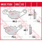 TRW ZF KLOCKI HAMULCOWE KH401 SINTER OFFROAD SUZUKI RM 85/L '05-, TYŁ
