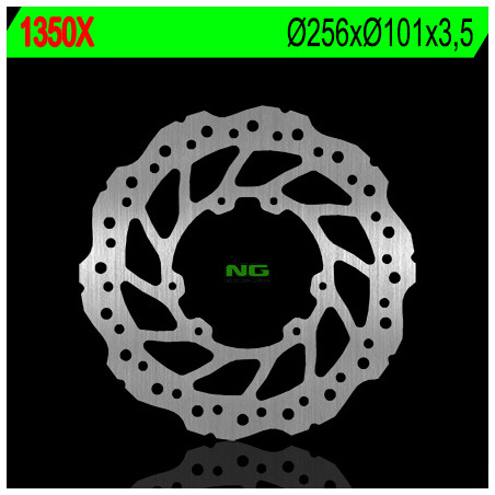 NG TARCZA HAMULCOWA PRZÓD HONDA CRF 250L '12-'22 (256X101X3,5) WAVE(6X6,25MM)