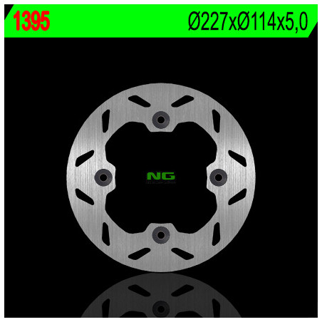NG TARCZA HAMULCOWA PRZÓD POLARIS RANGER 500/570/700/800/900 '09-'18 (227X114X5) (4X14,3MM)