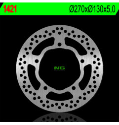 NG TARCZA HAMULCOWA TYŁ KAWASAKI VN 900 CUSTOM '06-'09 (270X130X5) (5X10,5MM)