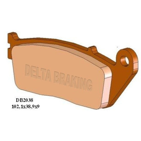 DELTA BRAKING KLOCKI HAMULCOWE KH14 / KH226 PRZÓD BMW C 600/650 '12-'22, CAGIVA NAVIGATOR 1000 '00-'05