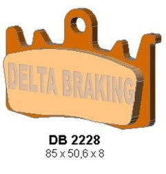 DELTA BRAKING KLOCKI HAMULCOWE KH630 PRZÓD APRILIA TUONO 1000/1100 '13-'16, CAPONORD 1200 '13-'17