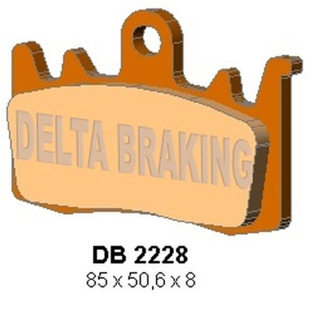 DELTA BRAKING KLOCKI HAMULCOWE KH630 PRZÓD APRILIA TUONO 1000/1100 '13-'16, CAPONORD 1200 '13-'17