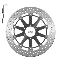 NG TARCZA HAMULCOWA PRZÓD HONDA XL 1000 V VARADERO '99-'13, CB 1100EX / ABS 14-18 (6X6,5MM) PŁYWAJĄCA