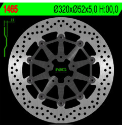 NG TARCZA HAMULCOWA PRZÓD KTM DUKE 690 R/ABS '12-'19, HUSQVARNA VITPILEN 701 '18-'20 (5X8,5MM) PŁYWAJĄCA