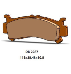 DELTA BRAKING KLOCKI HAMULCOWE KH702 PRAWY PRZÓD HONDA SXS 1000 PIONEER '16-'22, XSX 1000 TALON '19-'22