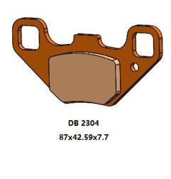 DELTA BRAKING KLOCKI HAMULCOWE KH490 PRZÓD POLARIS RZR 170 '09-'21