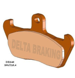 DELTA BRAKING KLOCKI HAMULCOWE KH163 PRZÓD CAGIVA MITO 125 '91-'92, SUPER CITY 125 '92-'00