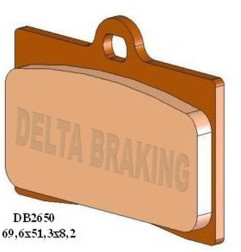 DELTA BRAKING KLOCKI HAMULCOWE KH95 PRZÓD APRILIA RS 50/125 '11-'20, CAGIVA MITO 125 '93-'10, DUCATI MONSTER 900 '93-'99