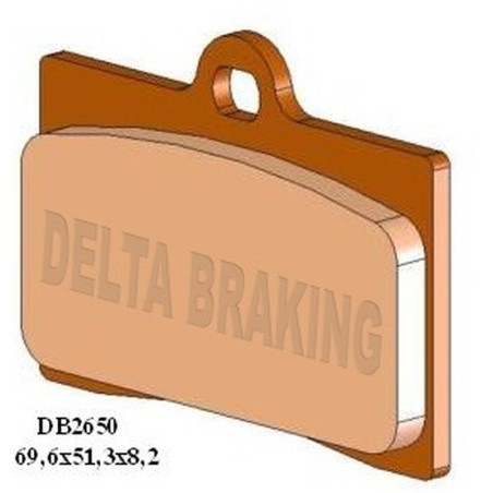 DELTA BRAKING KLOCKI HAMULCOWE KH95 PRZÓD APRILIA RS 50/125 '11-'20, CAGIVA MITO 125 '93-'10, DUCATI MONSTER 900 '93-'99