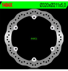 NG TARCZA HAMULCOWA PRZÓD HONDA CBF 500 '13-'20, CBF 650 '14-'15, CB 500X '13-'20, CB 500R '13-'20 (320X211X5) WAVE
