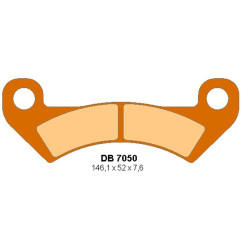 DELTA BRAKING KLOCKI HAMULCOWE PRZÓD JOHN DEERE XUV 325/825/850/855 GATOR '10-'11, HPX GATOR '10-'11