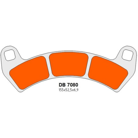 DELTA BRAKING KLOCKI HAMULCOWE KH680 PRZÓD POLARIS RZR 925 PRO XP/XP4 '20-'22, RZR 925 TURBO '19-'22