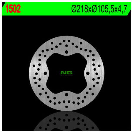 NG TARCZA HAMULCOWA TYŁ POLARIS SPORTSMAN 400/450/500/570/700/800, RANGER 400/500/570/700/800/900 (218X105,5X4,7)
