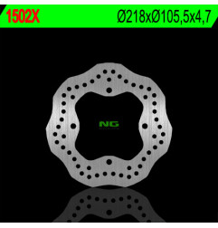 NG TARCZA HAMULCOWA TYŁ POLARIS SPORTSMAN 400/450/500/570/700/800, RANGER 400/500/570/700/800/900 (218X105,5X4,7) WAVE