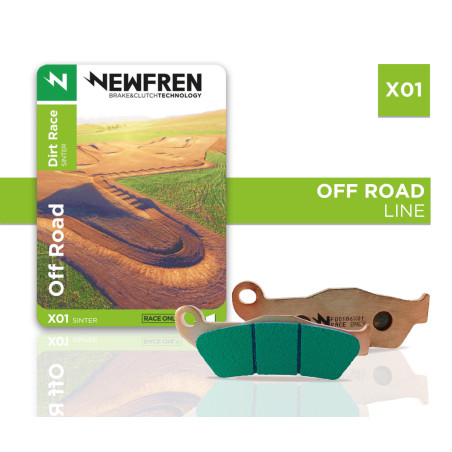NEWFREN KLOCKI HAMULCOWE TYŁ KH368 (DIRT RACE) BREMBO TYŁ