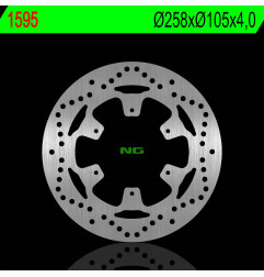 NG TARCZA HAMULCOWA PRZÓD PIAGGIO MP3 300/350/500 16-20 (258X105X4,0MM)