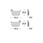 MOTO-MASTER KLOCKI HAMULCOWE KH325 SINTER METAL OEM: 11 KTM SXE -5 ELECTRIC 19- SX 50 09-, SX 65 04-08 MOTO-MASTER KLOCKI HAMULCOWE KH325 SINTER METAL OEM: 11 KTM SXE -5 ELECTRIC 19- SX 50 09-, SX 65 04-08