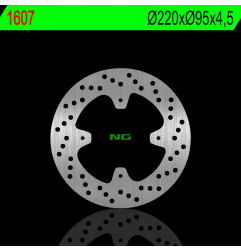NG TARCZA HAMULCOWA TYŁ APRILIA RS 125 15-18 TUONO 4T 125 15-18 (220X95X4,5MM) (4X6,5MM)