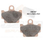DELTA BRAKING KLOCKI HAMULCOWE PRZÓD KH81 - ZASTĘPUJĄ DB2167MX-D I DB2167QD-D YAMAHA XV 250 VIRAGO '89-'94 DELTA BRAKING KLOCKI HAMULCOWE PRZÓD KH81 - ZASTĘPUJĄ DB2167MX-D I DB2167QD-D YAMAHA XV 250 VIRAGO '89-'94