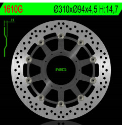 NG TARCZA HAMULCOWA PRZÓD HONDA CB 1000R ABS 08-17 (310X94X4,5MM) (6X6,5MM)